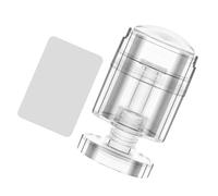 Nails De Pointe Français Stamp Clear Silicone Nails Stamper Rotatif Jelly Stamper Art Manucures Tool Pour Les Salons Nail Art Rotatable Nail Silicone Jelly Manucure Supplies