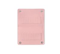 Nails Drill Bit Organisateurs à loquets Fermeture 20 compartiments PU Étui de rangement pour nail art professionnel Snap Clospure Nail Drill Bit Storage Bag