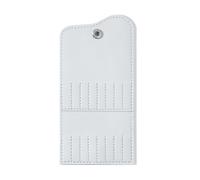 Nails Drill Bit Organisateurs à loquets Fermeture 20 compartiments PU Étui de rangement pour nail art professionnel Snap Clospure Nail Drill Bit Storage Bag