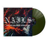 NAILS - EVERY BRIDGE BURNING(TRANSPARENT FOREST GREEN) VINYL LP NEUF