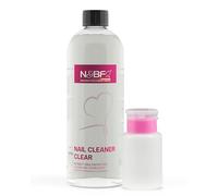 NAILS FACTORY | N&BF ongles Cleaner 1000 ml + Set de distributeur Bouteille - 70% isopropanol Pompe d'alcool alcool isopropylique