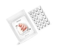 Nails Français Art Décalcomanies Élégantes Nails Ongles Pour Femmes Ongles Autocollants Ongles Conviviaux Pour Les Fêtes Les Mariages Sans Dégâts Art
