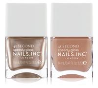 Nails Inc. 45 Second Mocha Mousse kit de vernis à ongles
