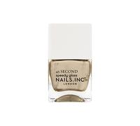 Nails.INC 45 Second Speedy Gloss Call Me In Covent Garden Vernis à ongles Gris champignon 14 ml