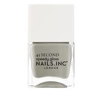 Nails.INC 45 Second Speedy Gloss Made In Marylebone Vernis à ongles Gris 14 ml