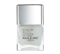 Nails Inc - Better On Top MATTE Quick-Drying Top Coat Vernis à ongles - Séchage rapide en 45 secondes - Vegan & non testé sur les animaux - Top Coat matifiant et hydratant - Manucure parfait