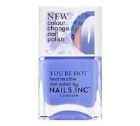 Nails Inc, Degré en vernis thermochromique chaud, bleu, 14 ml