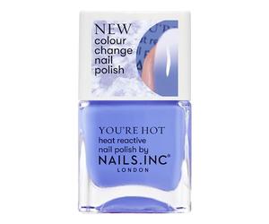 Nails Inc, Degré en vernis thermochromique chaud, bleu, 14 ml