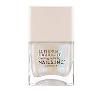 Nails Inc Euphoria Highlight, Make It Mythical, Pearl Shimmer, No Chip, Longue durée, Séchage rapide, Séchage à l'air, Manucures et Pédicures professionnelles, Ongles des doigts et des orteils, Vernis