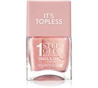 Nails Inc. It’s Topless vernis à ongles gel pour un effet longue tenue teinte Remi Nude Shimmer 14 ml