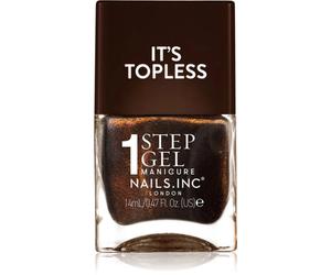 Nails Inc. It’s Topless vernis à ongles gel pour un effet longue tenue teinte Zöe 14 ml