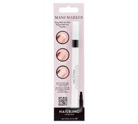 Nails Inc - MANI MARKER WHITE Nail Art Pen - Stylo précis pour le design des ongles en blanc - Vegan, non testé sur les animaux & facile à utiliser - Idéal pour DIY-Nail Art - Manucure parfait