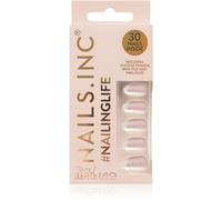 Nails Inc. #NailingLife Press-On Nails Faux ongles teinte All Out Olivia Glaze 33 pcs
