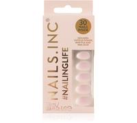 Nails Inc. #NailingLife Press-On Nails Faux ongles teinte So Selena Nude Ombré Effect 33 pcs