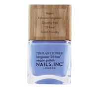Nails Inc - SOUL SURFING Plant Power vernis à ongles - 73% Plant Based, 100% Vegan & non testé sur les animaux - Manucure parfaite, bleu tendre - Nail Art écologique