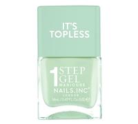 Nails Inc Topless Camilla (vert tendre) - Vernis gel sans UV - Manucure en 1 étape jusqu’à 8 jours de tenue - Séchage rapide, végan & 21-free - Pour enfants & adultes - sans base ni top coat