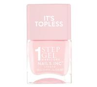 Nails Inc Topless Dakota (rose éclatant) - Vernis gel sans UV - Manucure en 1 étape jusqu’à 8 jours de tenue - Séchage rapide, végan & 21-free - Pour enfants & adultes - sans base ni top coat