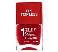 Nails Inc Topless Kendall (rouge à lèvres) - Vernis gel sans UV - Manucure en 1 étape jusqu’à 8 jours de tenue - Séchage rapide, végan & 21-free - Pour enfants & adultes - sans base ni top coat