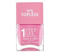 Nails Inc Topless Miley (rose bonbon) - Vernis gel sans UV - Manucure en 1 étape jusqu’à 8 jours de tenue - Séchage rapide, végan & 21-free - Pour enfants & adultes - sans base ni top coat