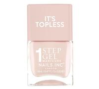 Nails Inc Topless Renee (rose) - Vernis gel sans UV - Manucure en 1 étape jusqu’à 8 jours de tenue - Séchage rapide, végan & 21-free - Kit vernis pour enfants & adultes, sans base ni top coat