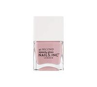 Nails.INC Vernis à ongles brillant rapide 45 secondes, séchage rapide et longue durée, formulé pour renforcer les ongles et prolonger la durée de vie, sans cruauté envers les animaux, végétalien,