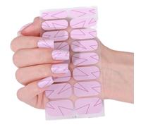 Nails Pointe Français Bandes Vernis Ongles Autocollants Artistes Gels Scintillants Gels Enveloppe Art Décoration Française Pointe Ongle Ongle Autocollant Paillettes Enveloppe