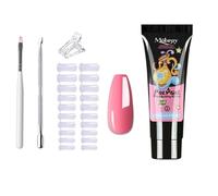 Nailsala Gel Kit, Nailsala Press on Nails Kit, Home Full Nail Kit, Acrylic Nail Kit for Beginners Home DIY and Salon Use, Full Nail Kit Set Professional Acrylic with Everything for Beginners (A01)