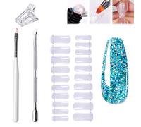 Nailsala Gel Kit, Nailsala Press on Nails Kit, Home Full Nail Kit, Acrylic Nail Kit for Beginners Home DIY and Salon Use, Full Nail Kit Set Professional Acrylic with Everything for Beginners (Z11)