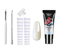 Nailsala Gel Kit, Nailsala Press on Nails Kit, Home Full Nail Kit, Acrylic Nail Kit for Beginners Home DIY and Salon Use, Full Nail Kit Set Professional Acrylic with Everything for Beginners (A09)