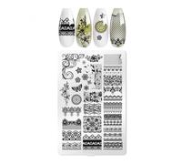 Nailss Art Stamping Papillon Conception Ongles Modèle Nails Images Pour Ongles Décorts Plaques Tampon Images