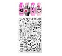 Nailss Art Stamping Papillon Conception Ongles Modèle Nails Images Pour Ongles Décorts Plaques Tampon Images