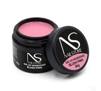 Nailstore - Gel UV LED de construction monophasé rose pâle - densité moyenne - auto-nivelant - camouflage - facile à travailler - convient pour remplir et allonger avec carte (30 g)