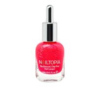 Nailtopia Bio-Source Vernis à ongles sans éclats - Biotine fortifiante entièrement naturelle et enrichie en super aliments - Formule résistante aux éclats - Séchage rapide et longue durée - 11,6 g