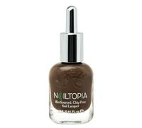 Nailtopia Bio-Source - Vernis à ongles sans éclats - Vernis à ongles infusé de biotine et de superaliment naturel - Formule résistante aux éclats - Séchage rapide - Durable - Mais premier café - 11,6