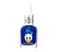 Nailtopia Bio-Sourced Chip Free Nail Lacquer Disney Collection Donald Duck - Superfood-Infused Polish - Chip Resistant Formula - Quick-Dry, Long Lasting Wear - Royal Blue Creme, 5 ml