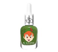 Nailtopia Bio-Sourced Chip Free Nail Lacquer Disney Collection Peter Pan - Superfood-Infused Polish - Chip Resistant Formula - Quick-Dry Long Lasting Wear - Army Green Creme - 5 ml