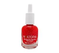 Nailtopia Bio-Sourced Chip Free Nail Lacquer - Vegan and Cruelty Free - Strengthens and Conditions - Delivers Healthy Manicures and Pedicure - Long Lasting - Lose the Tude - 100 ml Nail Polish
