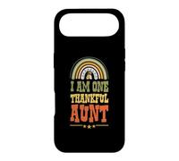 Nain Arc-en-Ciel « I Am One Thankful Aunt » Coque pour iPhone Air