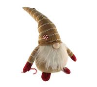 Nain Assis décoratif de Noël avec Chapeau, Design Nordique Original