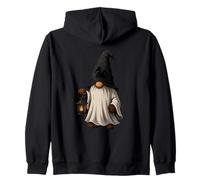 Nain avec Lanterne Halloween Sweat à Capuche