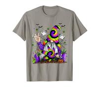 Nain de cannabis pour Halloween, teinture par nouage, marijuana T-Shirt