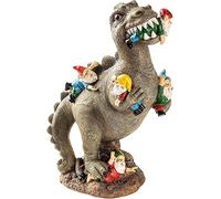 Nain De Jardin Contre Dinosaure : Des Statues D'extérieur Amusantes Pour Une Décoration De Jardin Et Des Cadeaux Uniques !