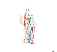 Stoobz Nain de Jardin en résine Doigt d'honneur 7 x 8 x 20 cm Multicolore