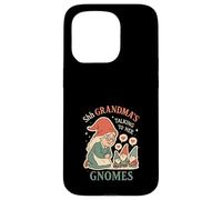 Nain de jardin grand-mère insolite Gnomecore Whimsical Gardening Coque pour iPhone 15 Pro