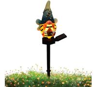Nain de jardin solaire, lampes solaires décoratives | Figurine décorative extérieure allume la statue de nain de jardin | Lampe Gnome pour statues d'extérieur, accessoires de jardin féerique pour la d