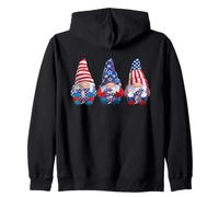 Nain de nain patriotique du 4 juillet Drapeau des États-Unis Jour de l'indépendance Sweat à Capuche