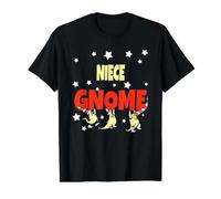 Nain de nièce Assorti pour Groupe Familial - Pyjama de Noël Amusant T-Shirt Graphique avec Valeur