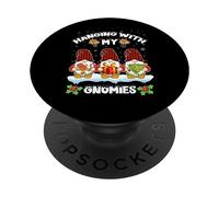 Nain de Noël Amusant à Suspendre avec Mes Nains de Famille PopSockets PopGrip Adhésif