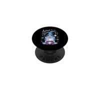 Nain de Noël Animal Magique Esprit de Vacances PopSockets PopGrip Adhésif