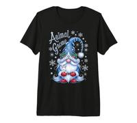 Nain de Noël Animal Magique Esprit de Vacances T-Shirt Haut de Gamme